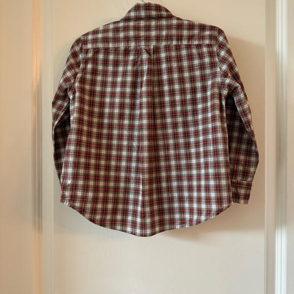 Toddler Boy Polo Ralph Lauren Plaid Shirt - Picture 2 of 3